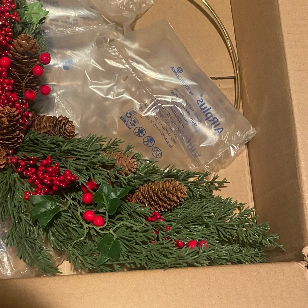 Allstate floral wreath